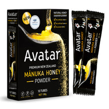 Load image into Gallery viewer, Wholesale Branded Manuka Honey Powder Tubes - Avatar
