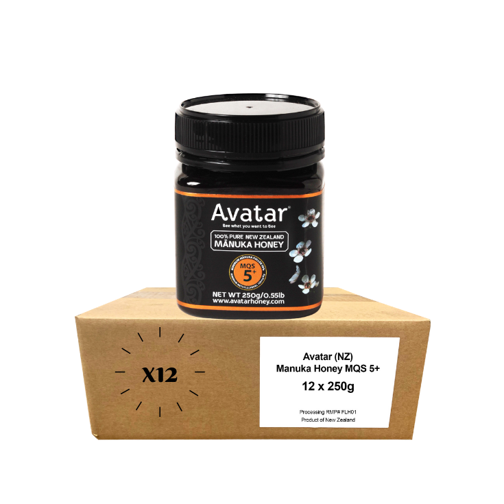 Wholesale Manuka Honey MGO100 250g Jars | 12x 250g Carton Branded