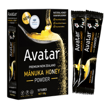 Load image into Gallery viewer, Wholesale Branded Manuka Honey Powder Tubes - Avatar
